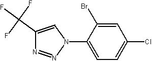 1-(2-溴-4-氯苯基)-4-(三氟甲基)-1H-1,2,3-三唑
