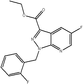 ethyl 5-fluoro-1-(2-fluorobenzyl)-1H-pyrazolo[3,4-b]pyridine-3-carboxylate